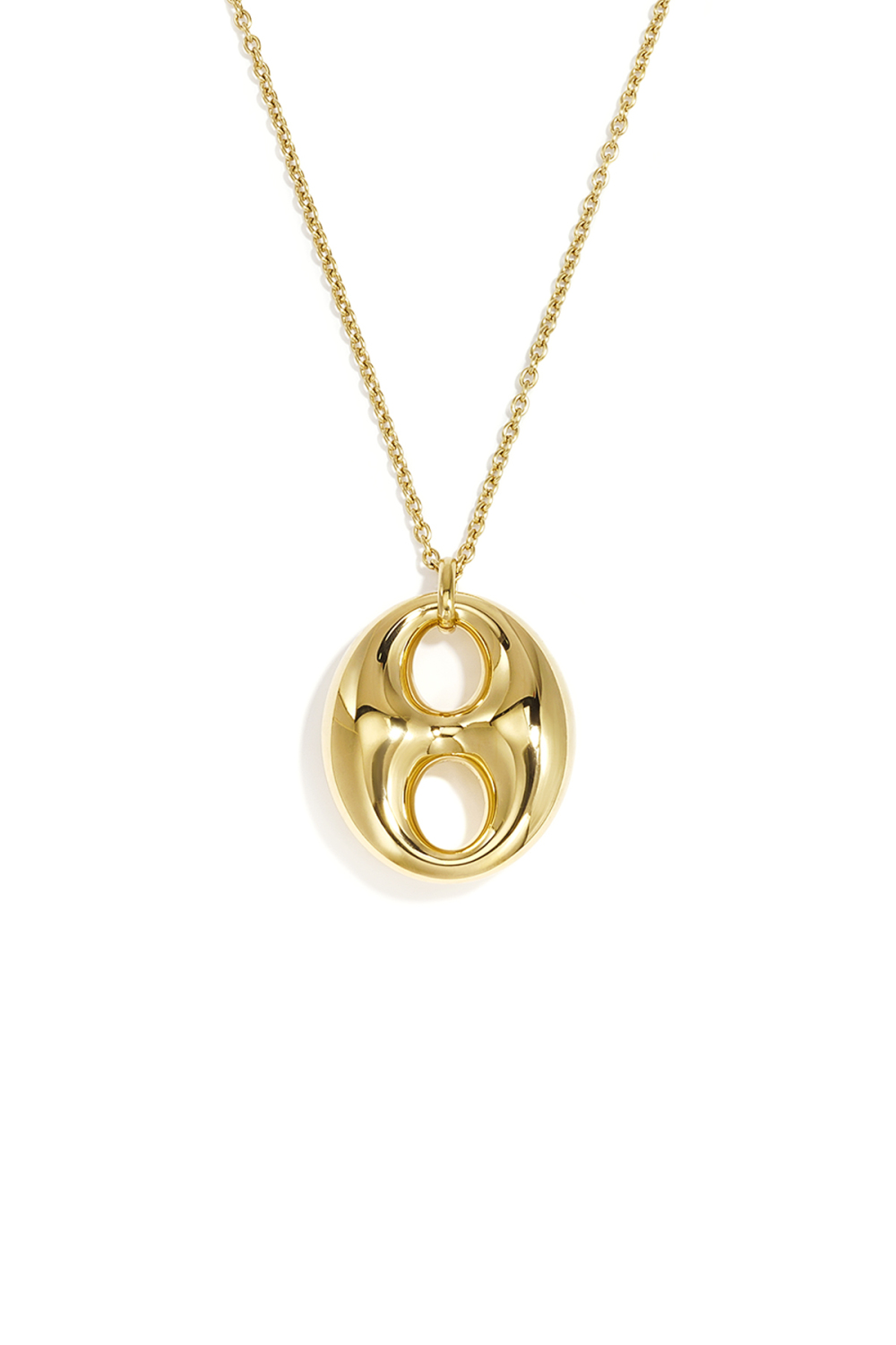 Colliers Longs En Acier Inoxydable, Forme Géométrique, Collection Simple Pour Le Quotidien, Bijoux Pour Femmes Image4