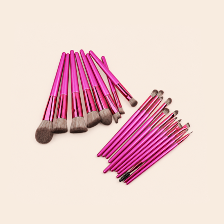 Ensemble de pinceaux de maquillage Simple Series Daily Solid Color Gradient Color 2