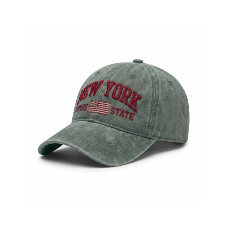 Casquette de baseball décontractée en coton brodée