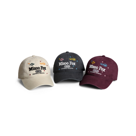 Casquette de baseball décontractée en coton brodée 2