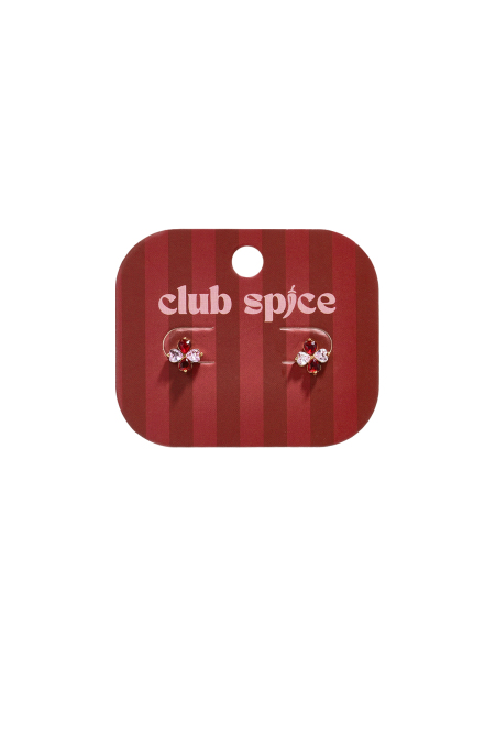 Boucles d'oreilles puces en acier inoxydable en forme de cœur, collection Daily Simple, bijoux pour femmes 2