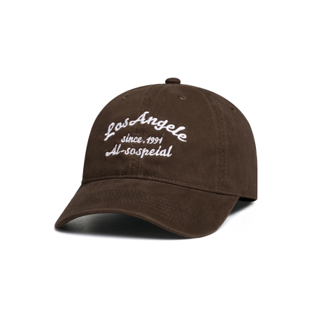 Casquette de baseball décontractée en coton brodée