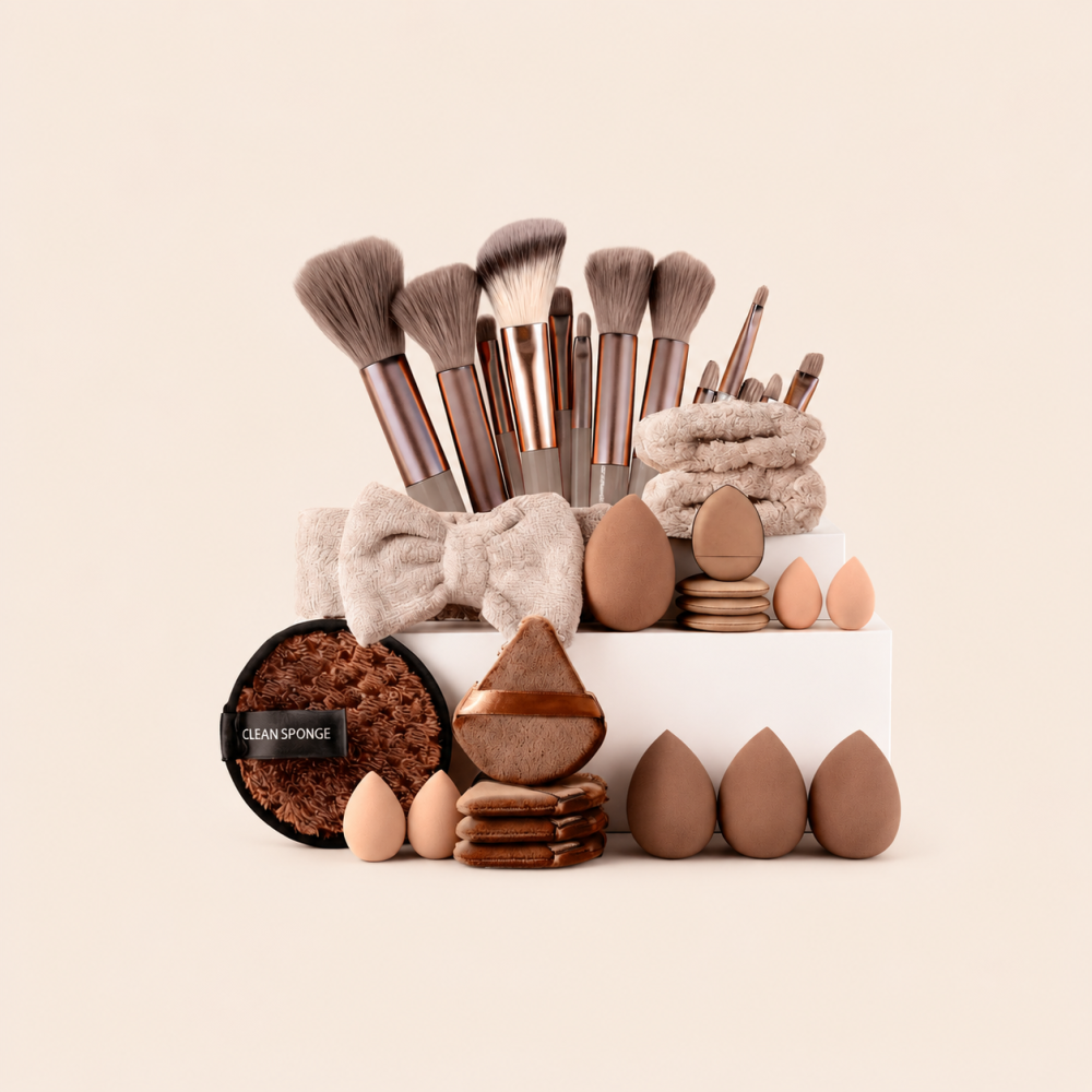 Ensemble De Pinceaux De Maquillage Simple Series Daily Solid Color h5Image2