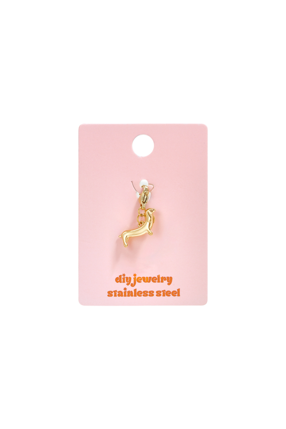 Apprêts De Bijoux En Acier Inoxydable Teckel Collection Simple Daily Simple Pour Femmes Image3