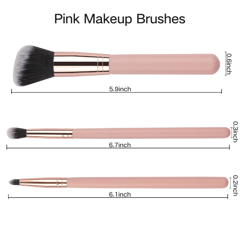Ensemble De Pinceaux De Maquillage Simple Series Daily Solid Color h5Image10