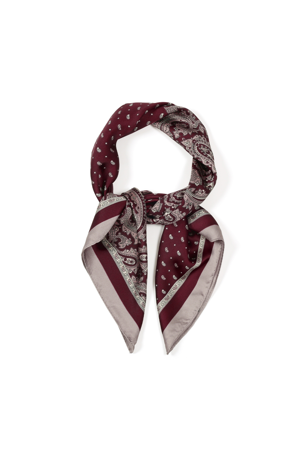 Écharpes D'Hiver À Motif Cachemire Rétro En Imitation Soie, Accessoires Du Quotidien Image2