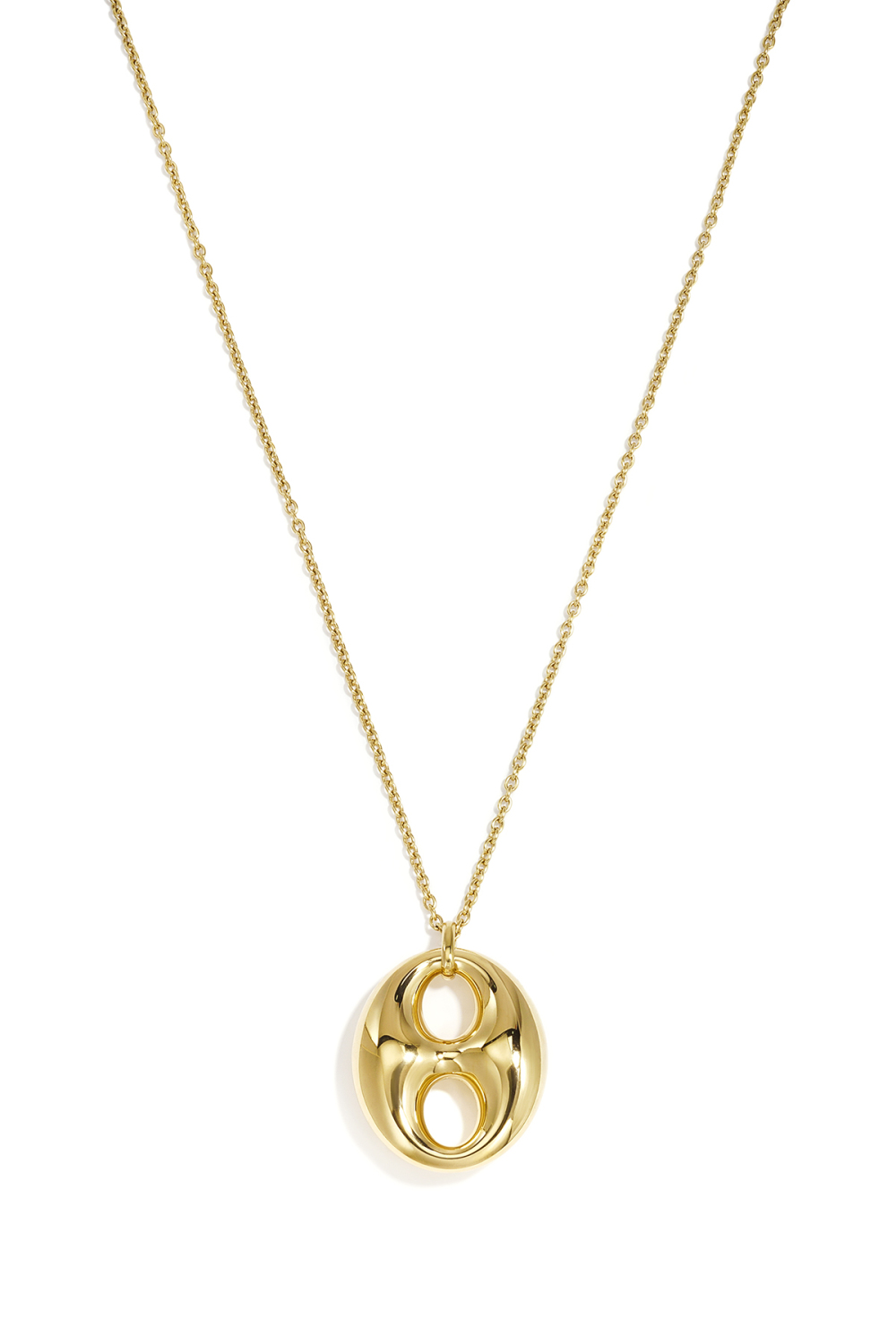 Colliers Longs En Acier Inoxydable, Forme Géométrique, Collection Simple Pour Le Quotidien, Bijoux Pour Femmes 