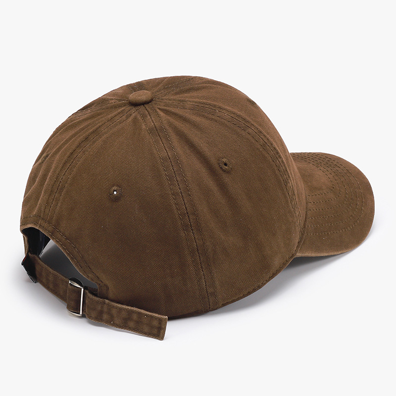 Casquette De Baseball Décontractée En Coton Brodée h5Image4
