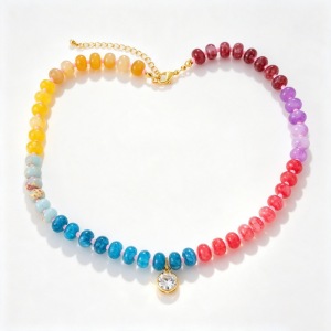 Colliers De Perles Pour Femmes En Pierres Naturelles Et Zircon h5 