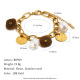 Couleur or/Bracelets 