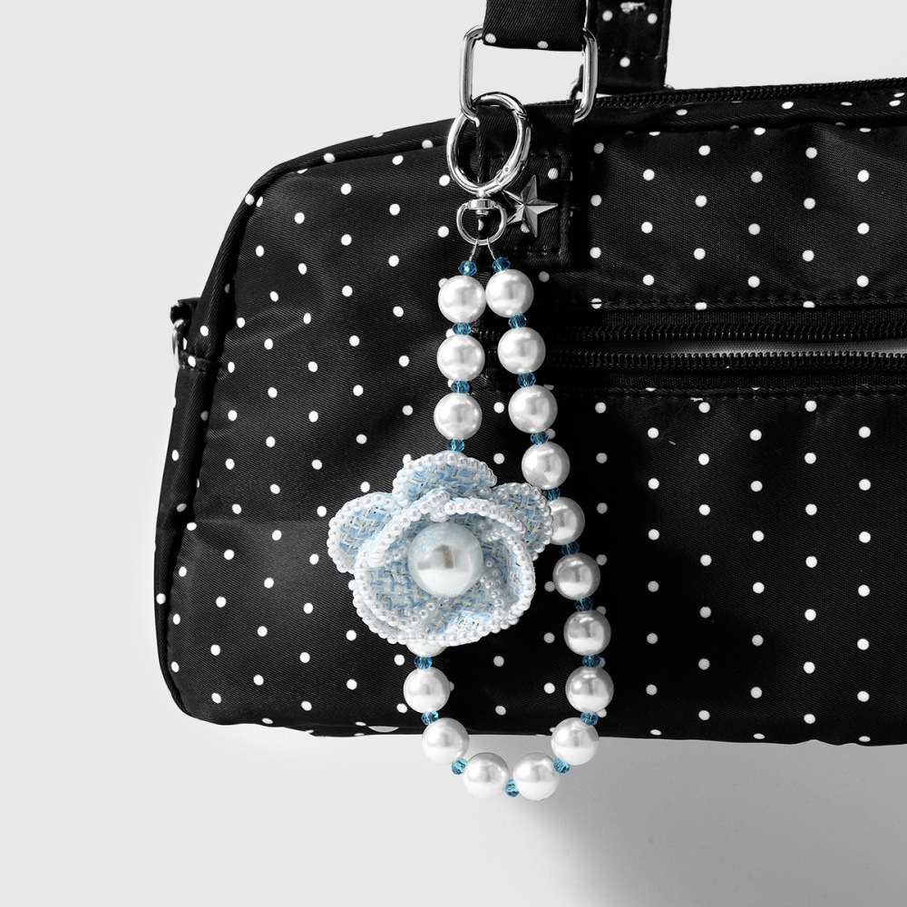 Breloques De Sac En Alliage, Perles Unies, Collection Simple Series Daily Flower h5Image3