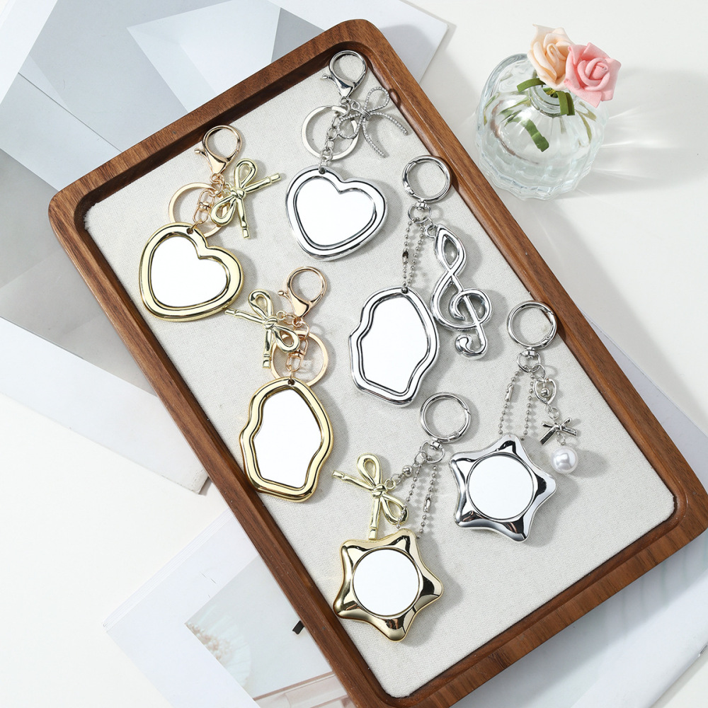 Porte-Clés En Alliage Simple Series Daily Heart Star Pour Notes/Instruments Image4