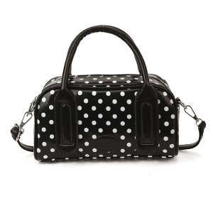 Sacs À Main Carrés Pour Femmes, Style Parisien Chic, Imprimé À Pois Unis, En Pu De Qualité Supérieure h5 