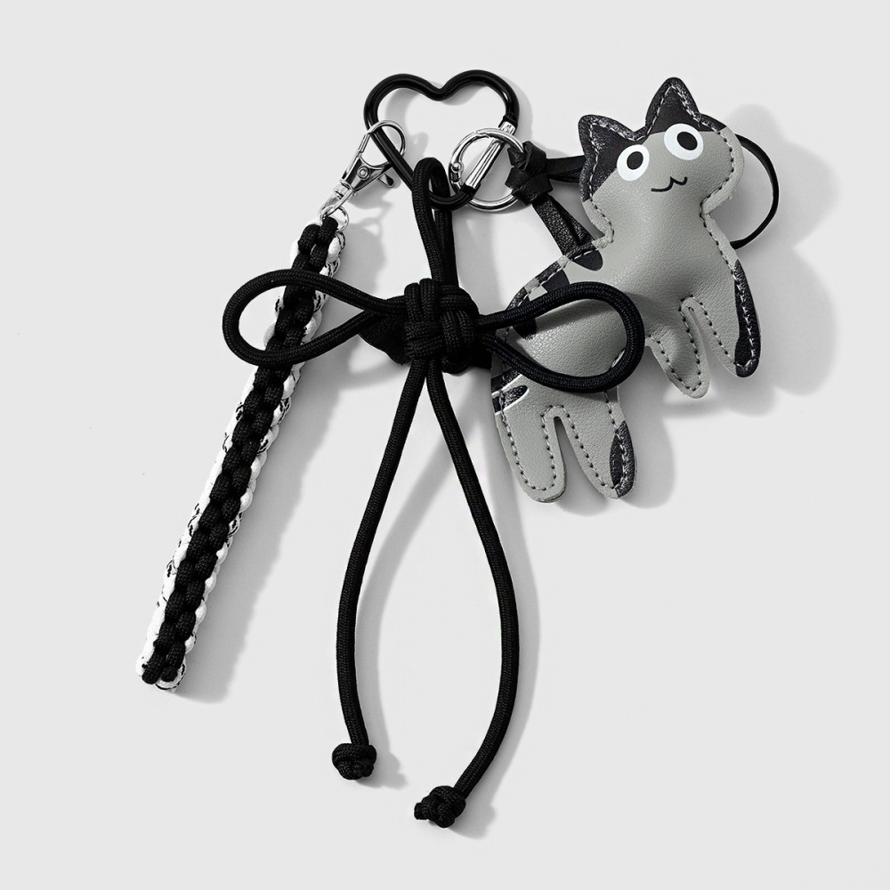 Porte-Clés En Alliage Tissé, Motif Animal Quotidien, Série Simple 
