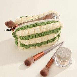 Trousses À Maquillage Simple Series Daily Stripe En Polyester Multicolores h5 Image3
