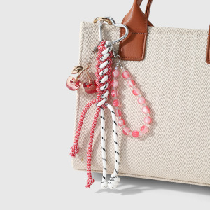 Breloques De Sac En Alliage Tissé Cerise De La Série Simple Daily Beads h5 Image3