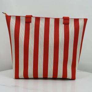 Sacs À Bandoulière Carrés Pour Femmes, Style Décontracté, À Rayures Tissées Et De Couleurs Mélangées, En Polyester. h5 