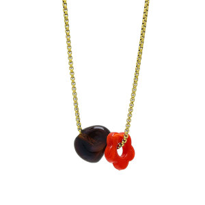 Collier Long Pour Femme, Style Rétro, Avec Chaîne À Fleurs, En Acier Inoxydable, Couleur Or, Étanche. h5