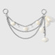 1 pendentif en coquillage blanc Image2