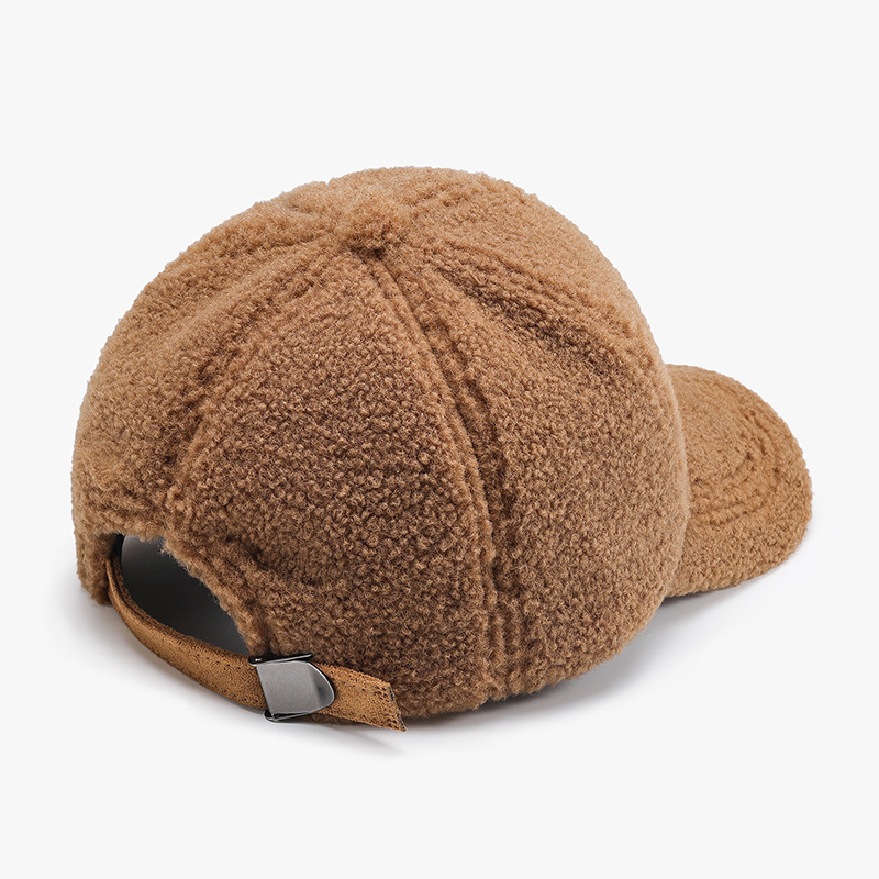 Casquette De Baseball Sherpa Unie Simple Image4