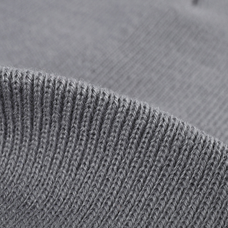 Bonnet Tricoté Uni En Polyester Pour Femme Image3