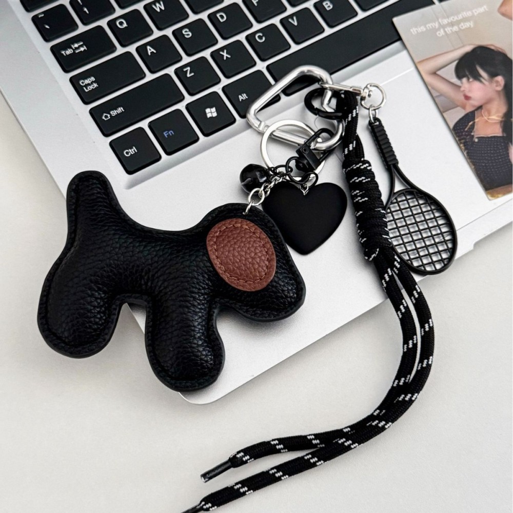 Porte-Clés De Sac En Forme De Chien Pu Mignon Image2