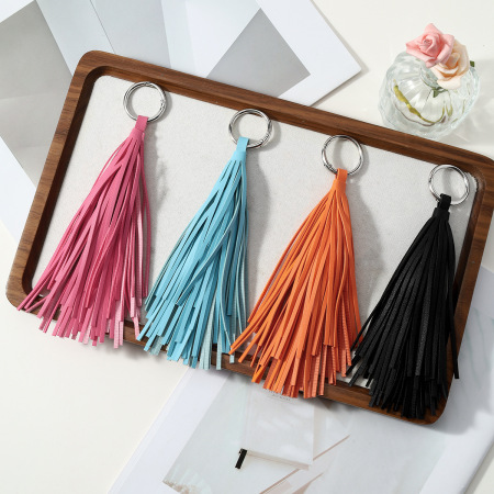 Breloques De Sac En Alliage À Pompon Uni Couleur Simple Pour Tous Les Jours 2