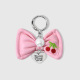 1 porte-clés cerise rose Image2