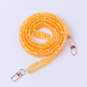 Bretelles De Sac En Acrylique, Perles Unies, Collection Simple Series Daily h5