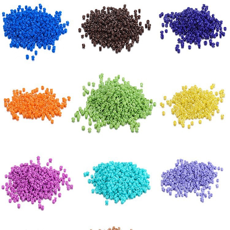 Perles En Résine De Couleur Unie, Série Simple De 2 Mm, À Faire Soi-Même h5Image2