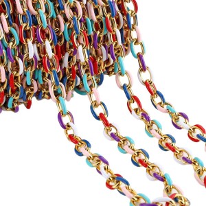 Chaîne Simple À Monter Soi-Même En Acier Inoxydable, Matériaux De Cordage Étanches h5 Image5