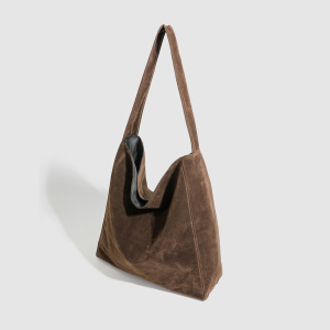 Sacs À Bandoulière Carrés Pour Femmes En Daim Uni Duveteux, Style Décontracté h5 Image3