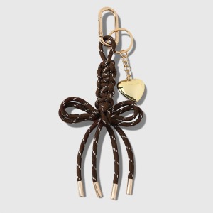 Breloques De Sac En Alliage Torsadées En Forme De Cœur, Nœud Papillon Et Cœur, Collection Quotidienne Simple Series h5 