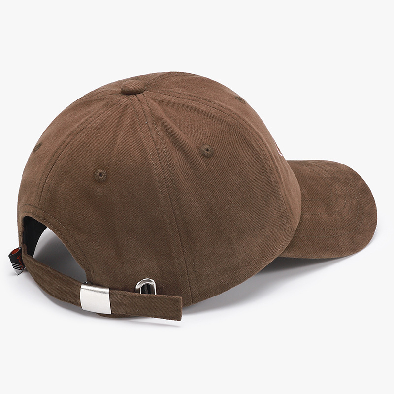 Casquette De Baseball Décontractée En Coton Brodée h5Image3