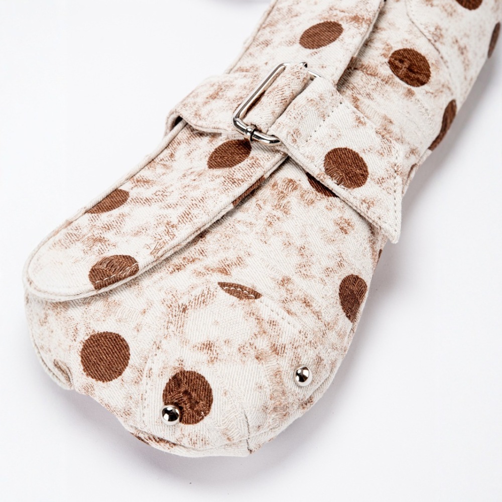Sacoche Bandoulière Femme En Tissu Imprimé À Pois Style Streetwear h5Image5