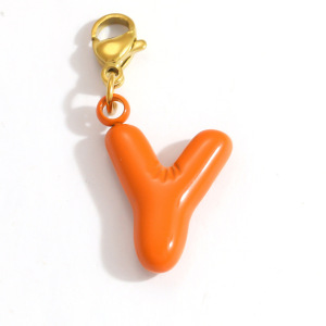 Pendentifs Femme Simple Series Diy En Acier Inoxydable Étanche Couleur Or h5 Image2