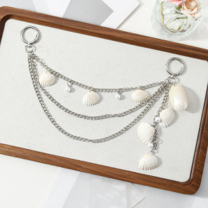 Breloques De Sac En Alliage De Coquillage De La Série Simple Daily Beads h5 Image3