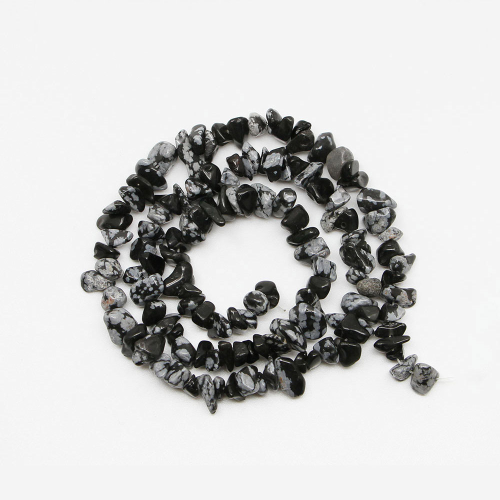 Perles En Pierres Naturelles De Forme Irrégulière, Série Simple À Faire Soi-Même Image4