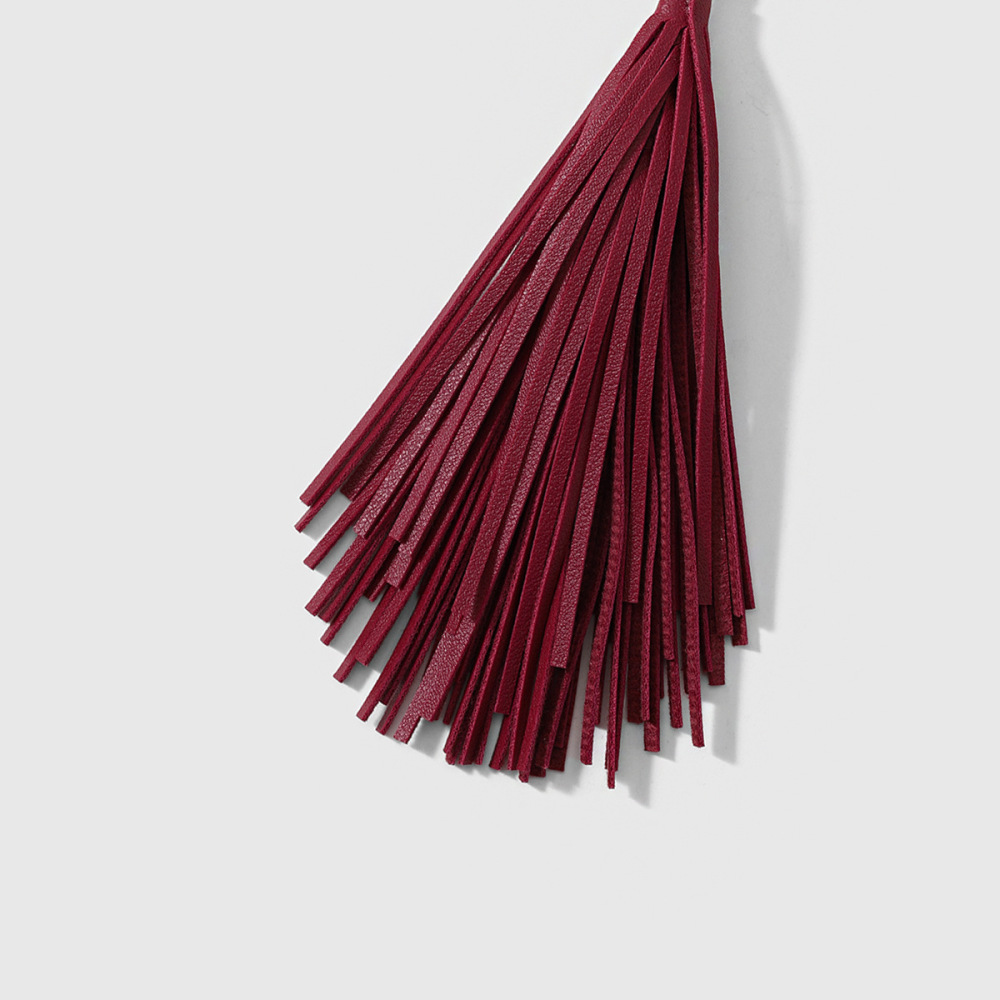 Breloques De Sac En Alliage À Pompon Uni Couleur Simple Pour Tous Les Jours h5Image6