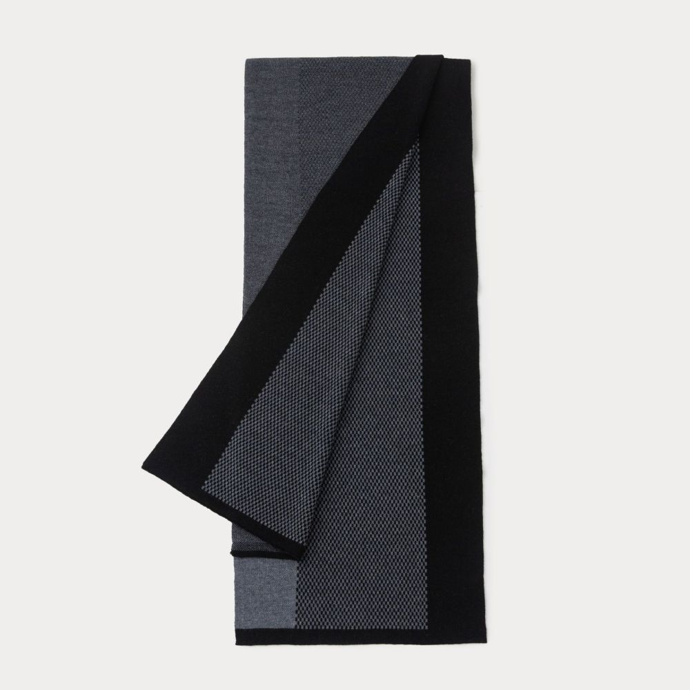 Écharpes D'Hiver Pour Homme En Polyester À Carreaux Multicolores De La Collection Simple Series Daily 