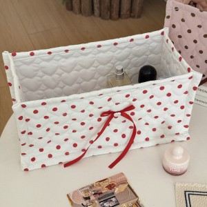 Sac De Rangement À Pois Et Nœud Papillon De La Série Romantique h5 Image4