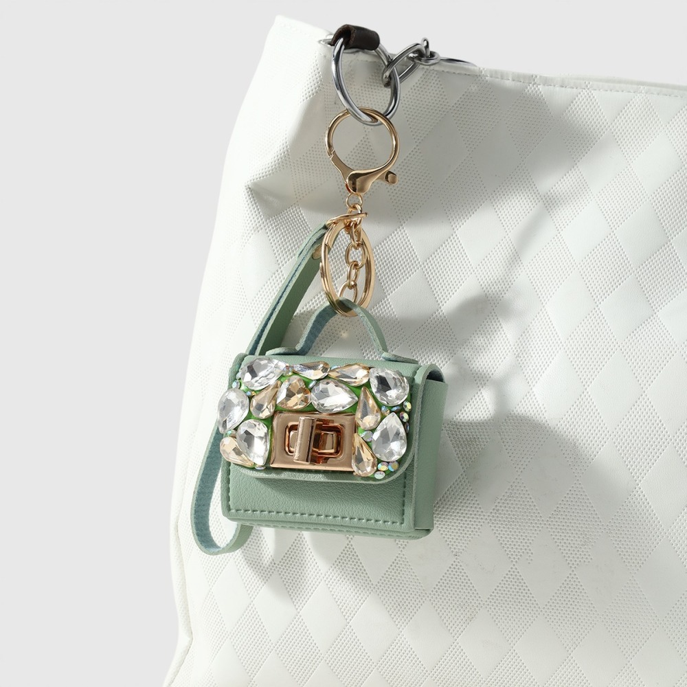 Étui À Écouteurs Simple Series Daily Letter Cœur Animal Porte-Clés En Alliage Pour Sac Image5