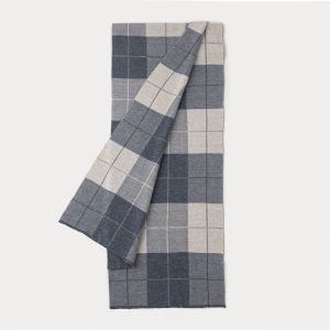 Écharpes D'Hiver Pour Homme En Polyester À Carreaux Multicolores De La Collection Simple Series Daily h5 Image2