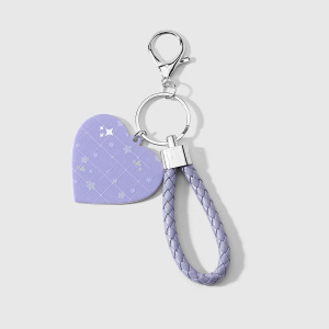 Breloques De Sac En Alliage Simple Series Daily Heart, Couleur Unie, Étoile h5 