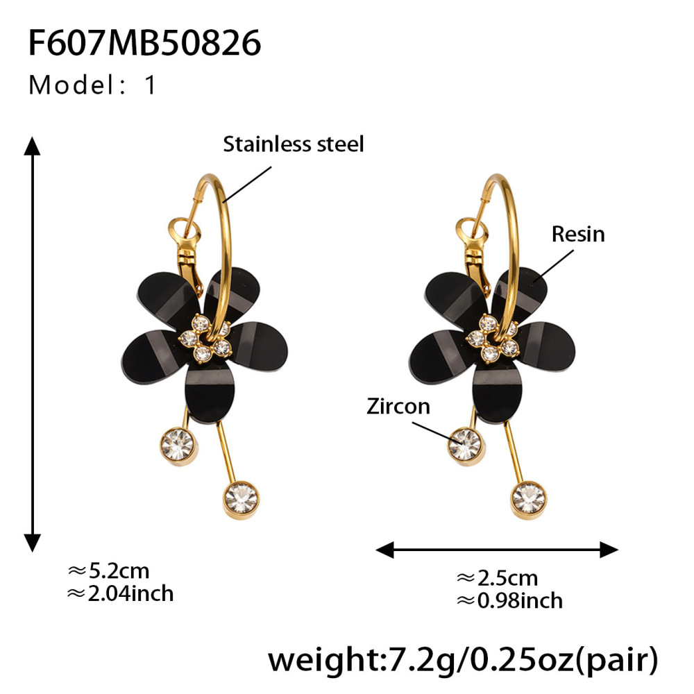 Boucles D'Oreilles Créoles Pour Femmes, Style Rétro Romantique, En Acier Inoxydable, Couleur Or, Étanches.