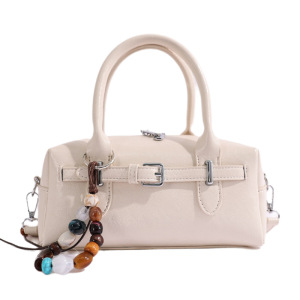 Sacs À Main Pour Femmes En Pu Uni, Style Parisien Chic, Avec Finitions Métalliques h5