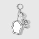 Un porte-clés nuage argenté Image6