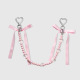 Un porte-clés à nœud rose Image2