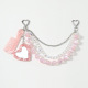 1 breloque de sac rose Image2