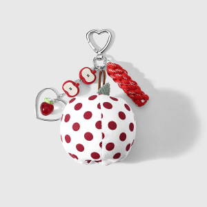 Breloques De Sac En Alliage Simple Series Daily Heart Fruit Polka Dots h5
